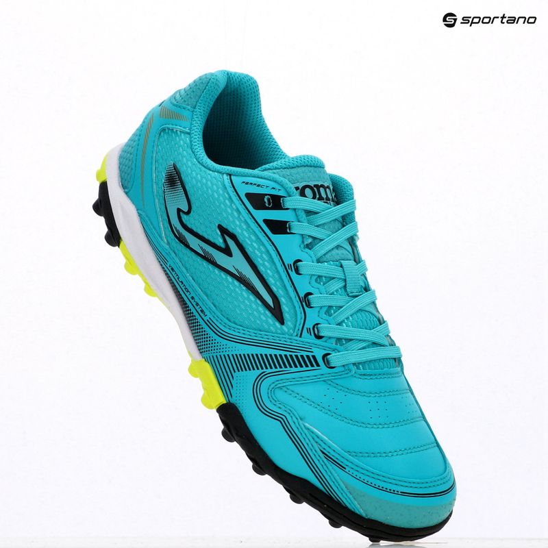 Férfi futballcipő Joma Dribling TF türkizkék 9