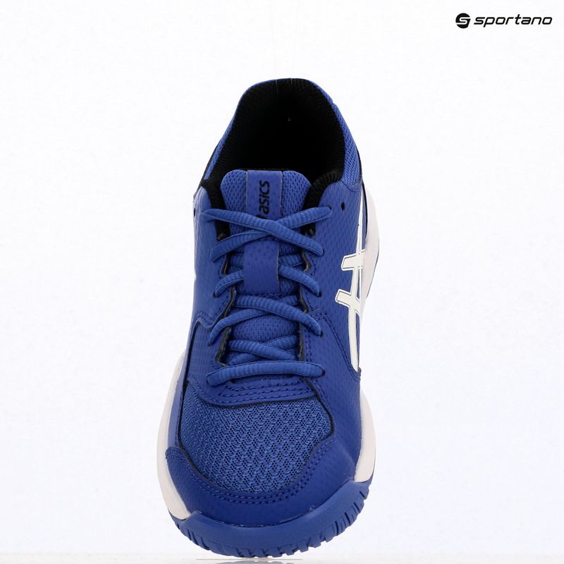 Asics Gel-Dedicate 8 GS Jr gyermek teniszcipő sötét kobalt/fehér 9