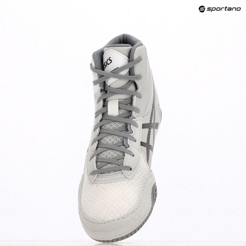 ASICS Matcontrol 3 fehér/pisztolymetál birkózócipő 9