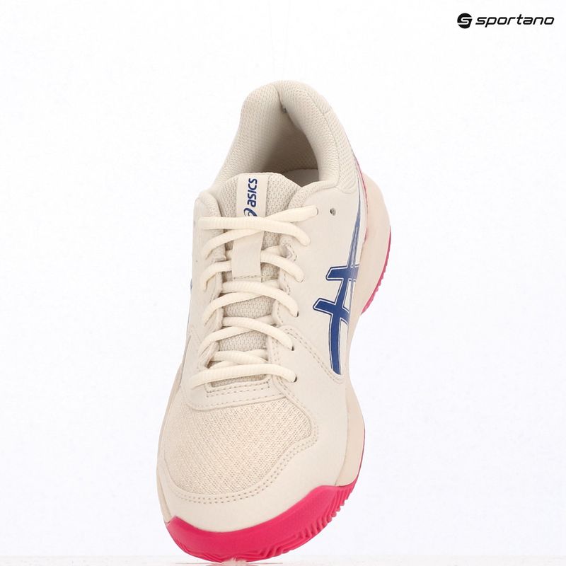 Női teniszcipő Asics Gel-Dedicate 8 Clay W krém/sötét kobalt 9