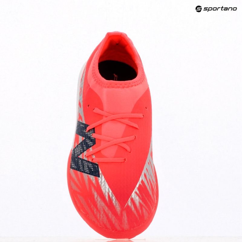 Gyerek focicipő New Balance Furon Team V8 Jr TF piros 9