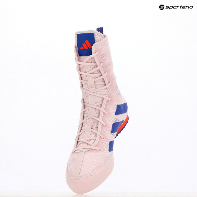 Boxcipő adidas Box Hog 4 szinte rózsaszín/világoskék/impact narancs 20