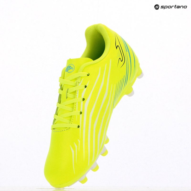 Gyerek focicipő Joma Propulsion Jr FG fluoreszkáló sárga 14