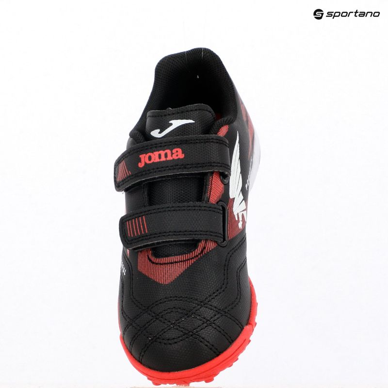 Gyerek focicipő Joma Powerful Jr TF fekete 11