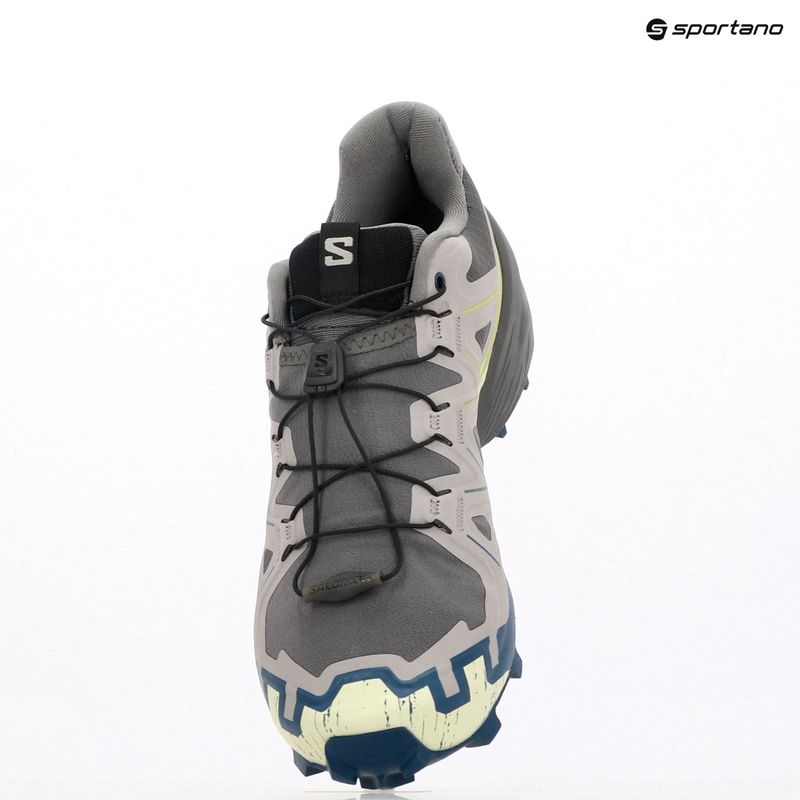 Férfi Salomon Speedcross 6 futócipő castlerock/lime cream/poseidon 12