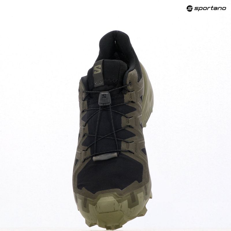 Férfi futócipő Salomon Speedcross 6 GTX fekete/tőzeg/mély zuzmózöld 12