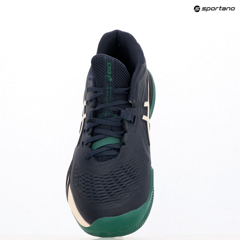 Férfi teniszcipő Asics Gel-Resolution X Clay midnight/cream 9