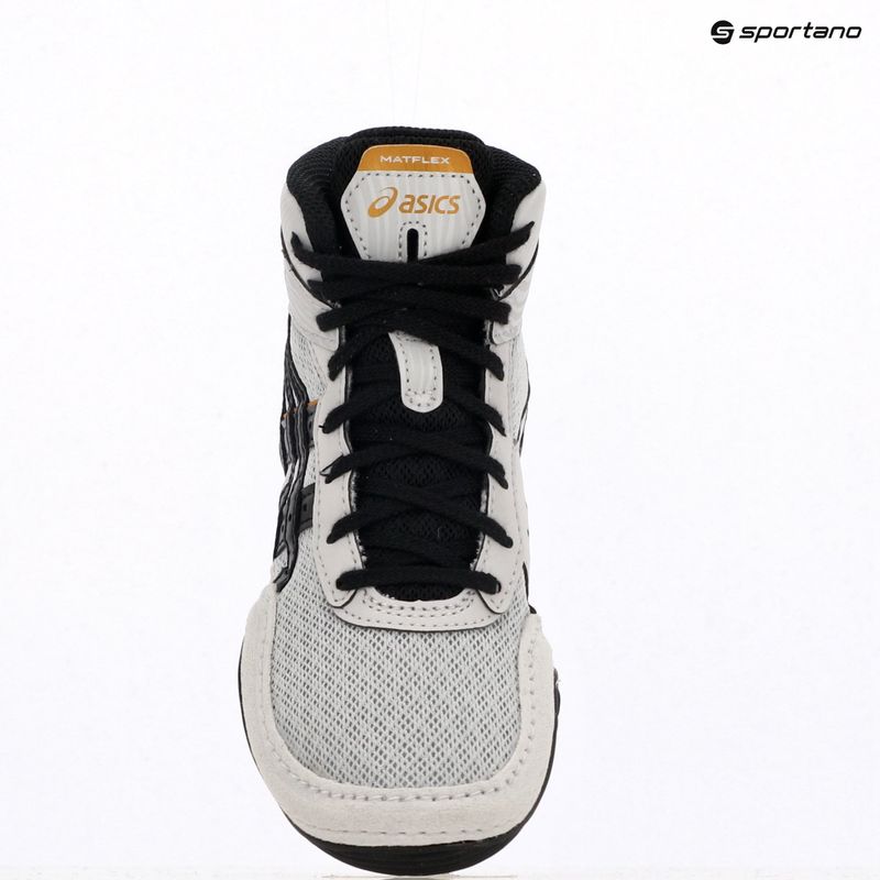 ASICS Matflex 7 GS beton/fekete gyermek birkózócipő 10