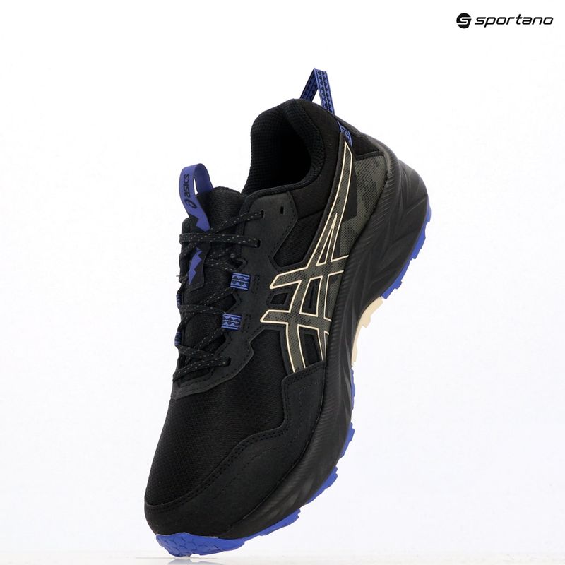 ASICS Gel-Venture 10 vízálló férfi futócipő fekete/barna kő 9