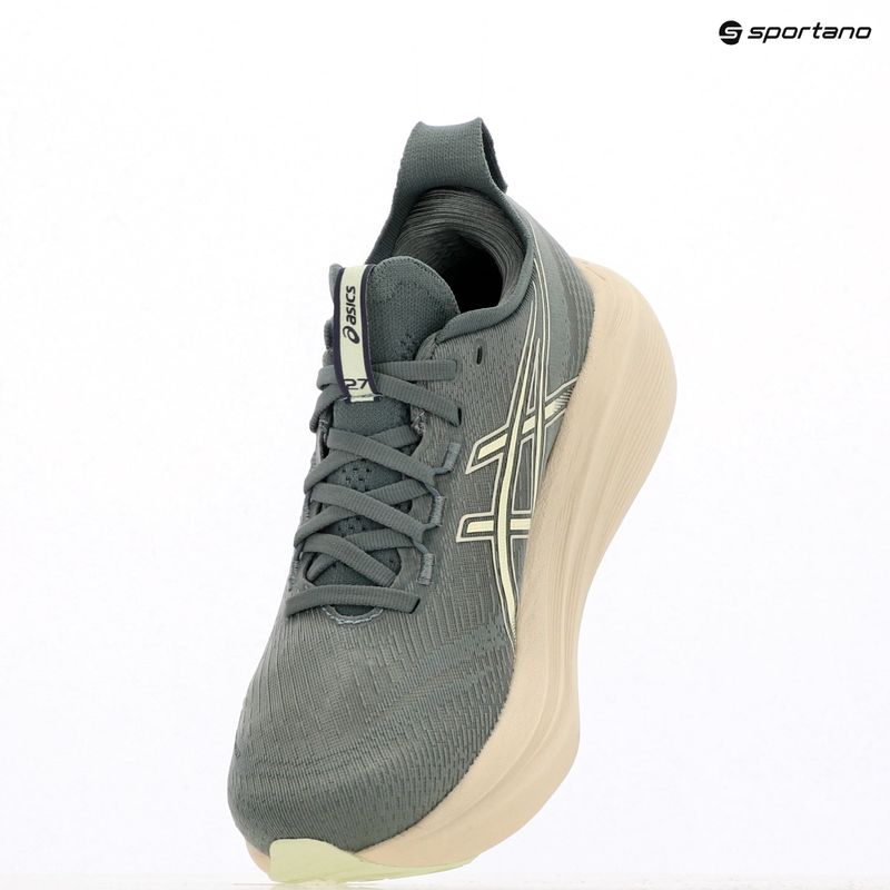 Asics Gel-Nimbus 27 női futócipő monument/kék/suttogó zöld 9