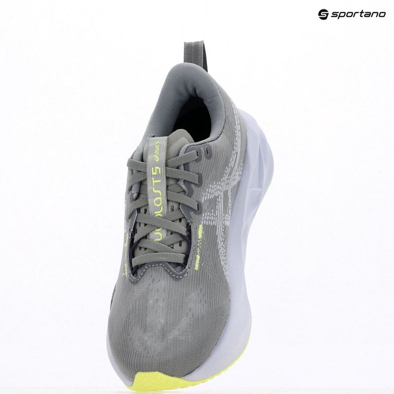ASICS Novablast 5 női futócipő kavics/kék fakó 9