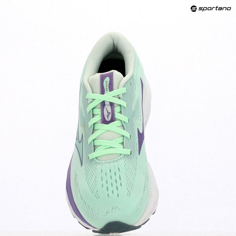 Női Mizuno Wave Serene futócipő neo menta/paisley lila/citadel 9