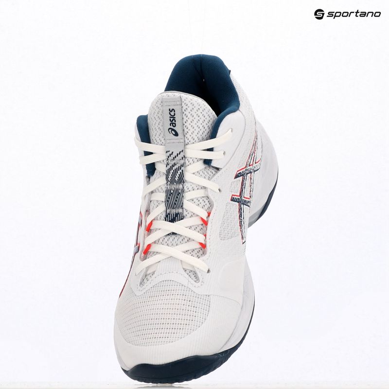 Férfi cipő ASICS Netburner Ballistic FF 4 fehér/mako kék 12