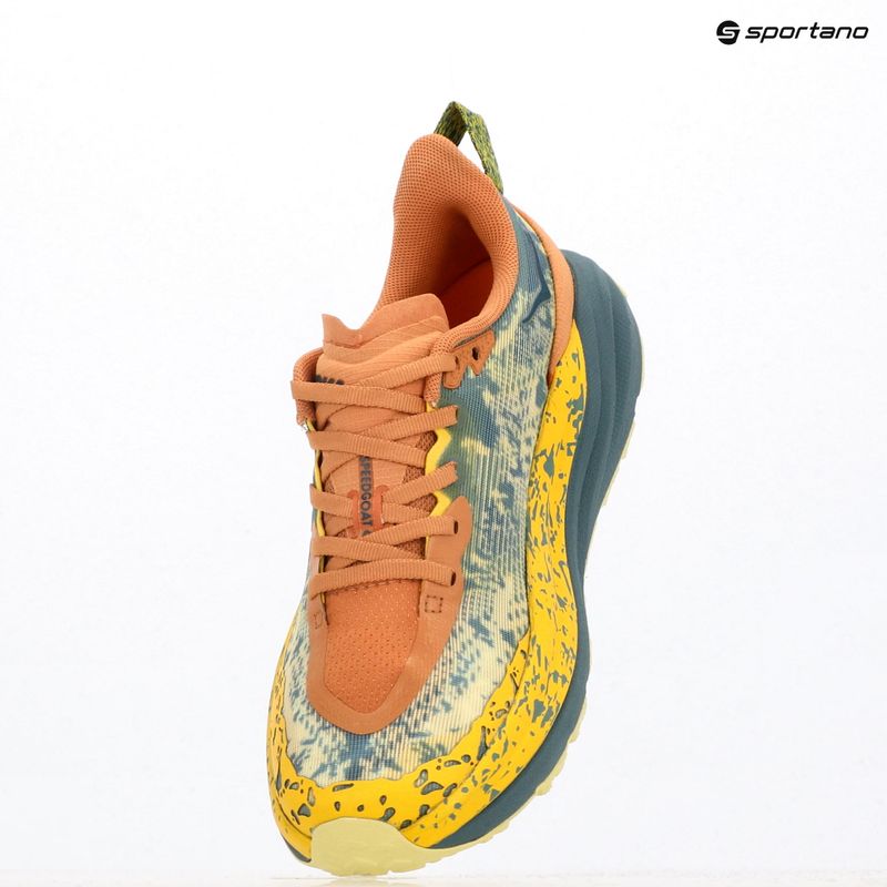 HOKA Speedgoat 6 férfi futócipő tera cotta/mountain fog 9