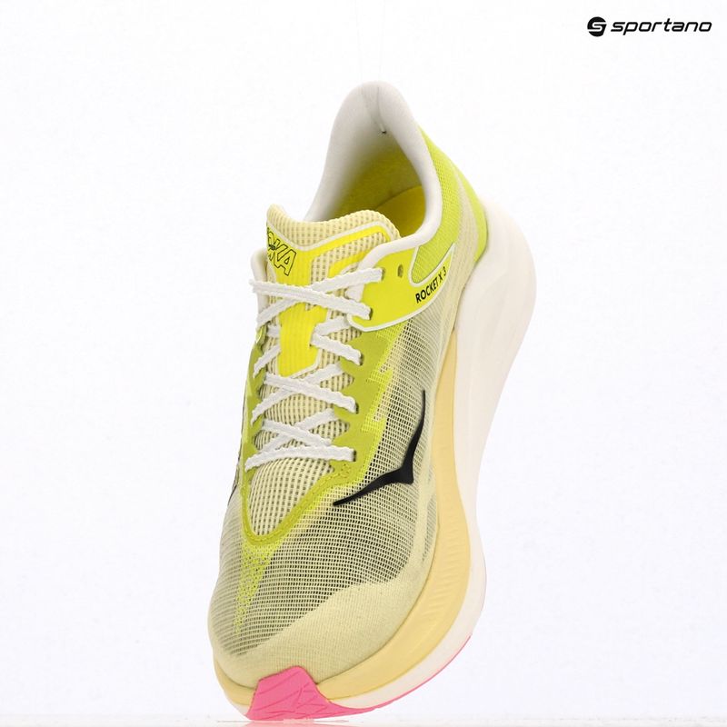 HOKA Rocket X 3 futócipő sunlight/neon hoka citrus 13