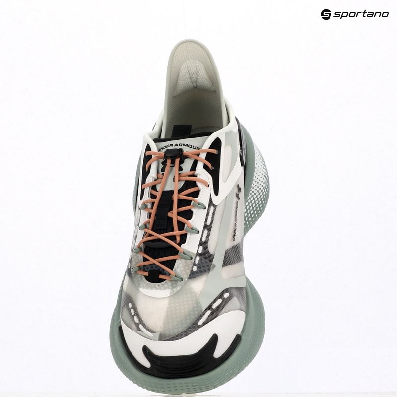 Under Armour Echo edzőcipő silica zöld/fekete/hydro zöld 9