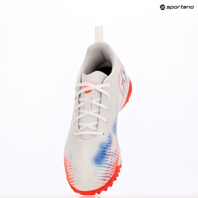 Gyermek futballcipő PUMA Future 8 Play TT + Mid puma fehér/puma fekete/izzó vörös 9