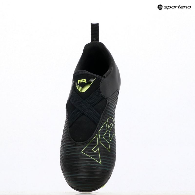 PUMA Future 8 Match LL FG/AG Jr gyermek futballcipő puma fekete/fizzy light/zöld terep 13
