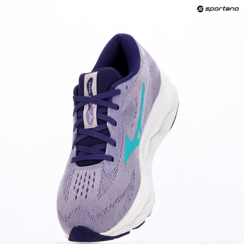 Női Mizuno Wave Serene futócipő, bogáncs/kerámia/ibolya indigó 15