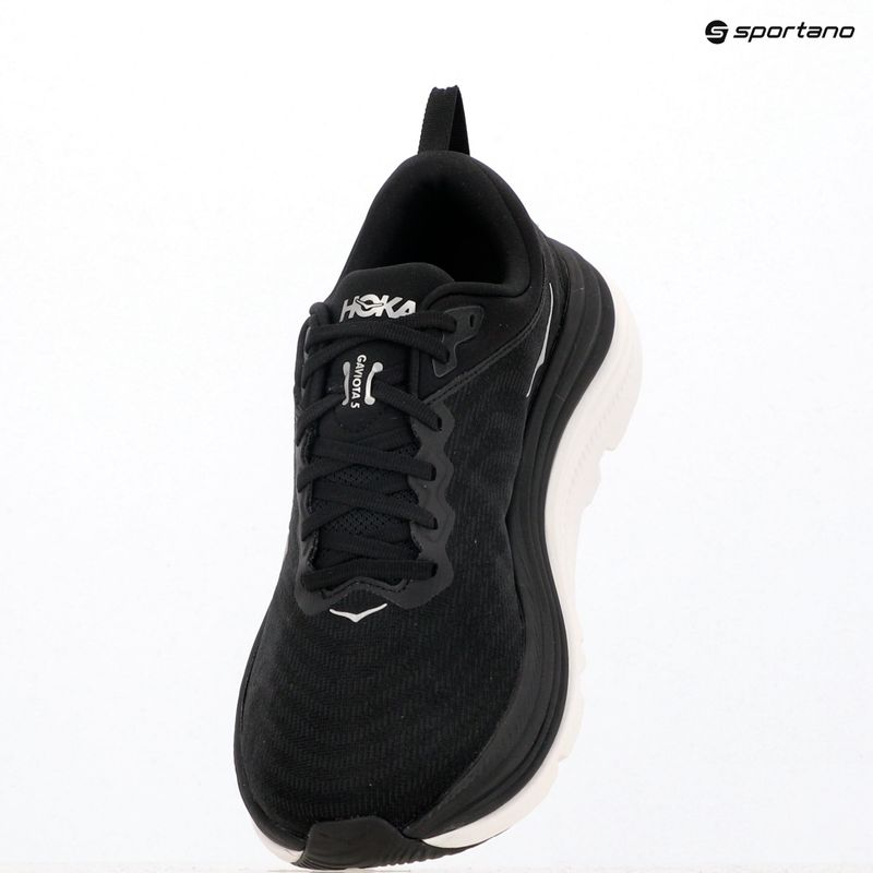 Férfi futócipő HOKA Gaviota 5 Wide black/white 9