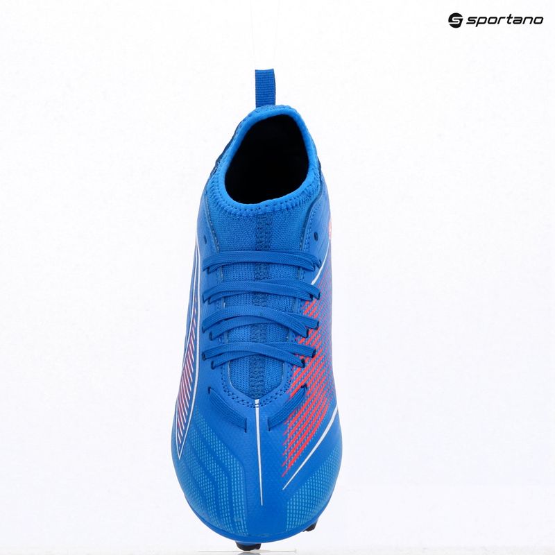 PUMA Ultra 6 Match FG/AG Jr gyermek futballcipő ultra kék/puma fehér/izzó piros 11