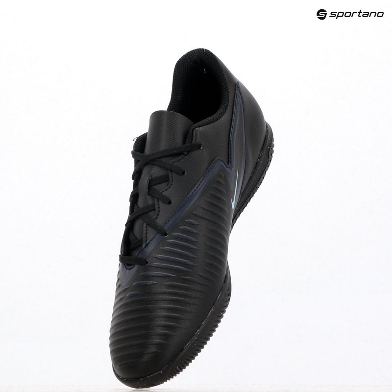 Férfi futballcipő Nike Phantom 6 Low Club IC fekete/fekete 12