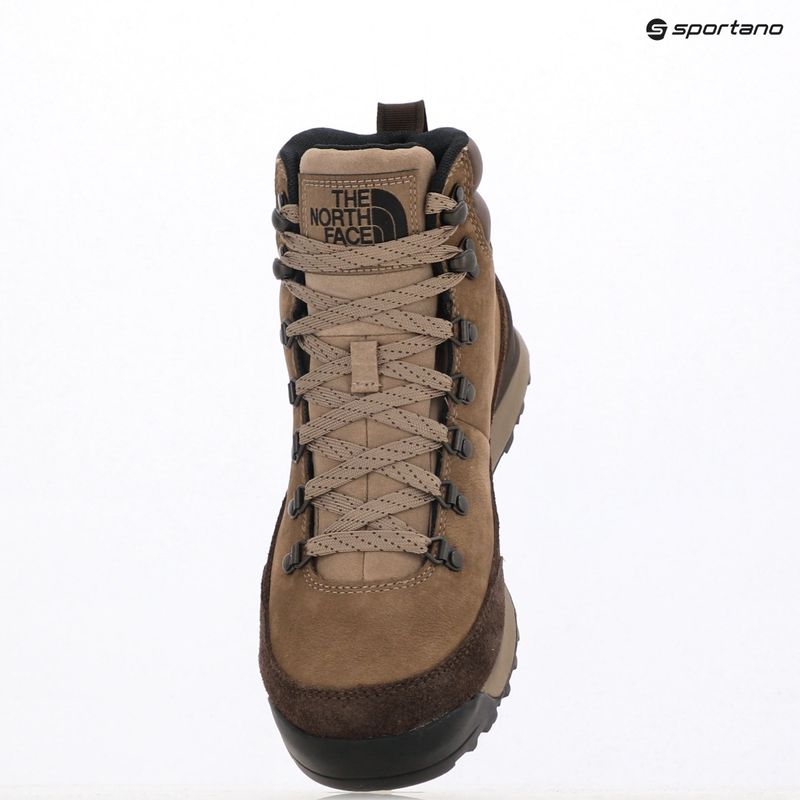 Férfi cipők The North Face Back To Berkeley IV Leather WP demitasse barna/gránát 15