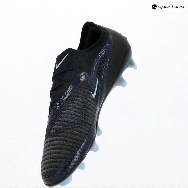 Férfi Nike Phantom 6 Low Elite FG futballcipő fekete/fekete 12