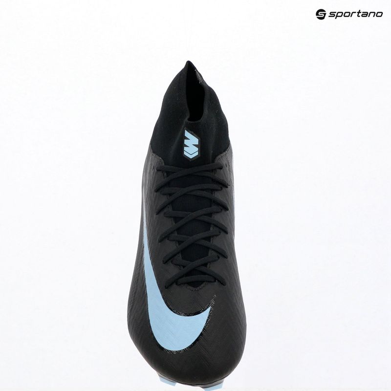 Férfi futballcipő Nike Mercurial Superfly 10 Academy MG fekete/jégkék 19