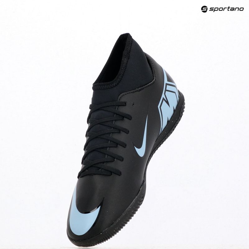 Férfi futballcipő Nike Mercurial Superfly 10 Club IC fekete/jeges kék 18