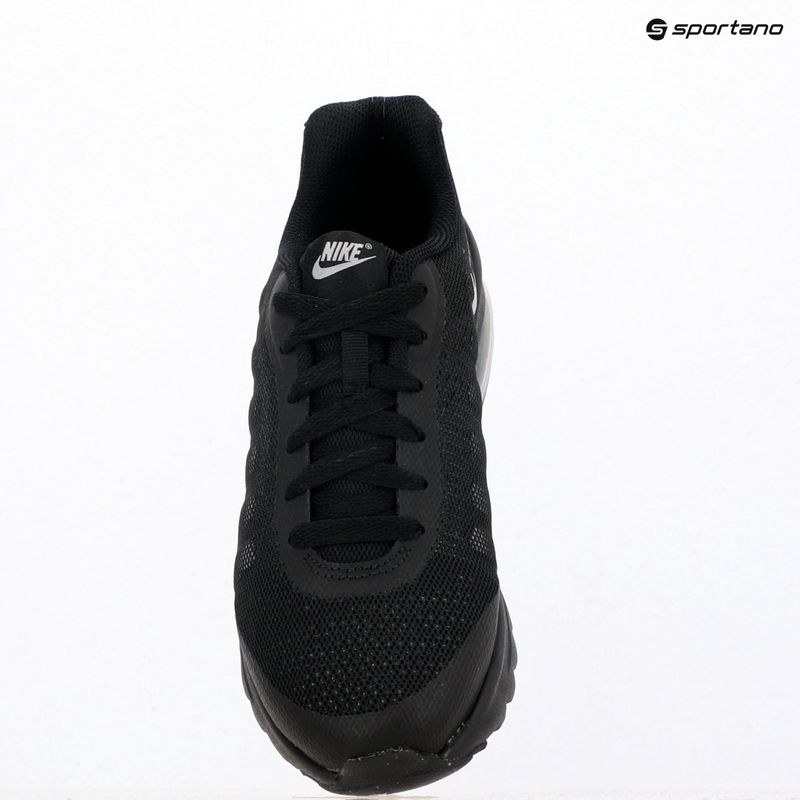 Nike Air Max Invigor gyermekcipő fekete/farkasszürke 12