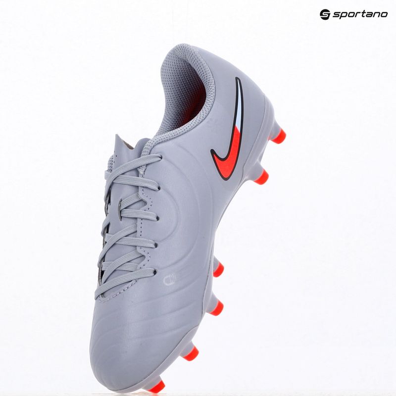 Nike Tiempo Legend 10 Club FG/MG kék eclipse/fekete gyermek focicipő 12