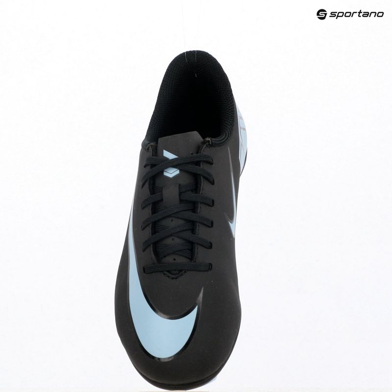 Gyermek focicipő Nike Mercurial Vapor 16 Club FG/MG fekete/jeges kék 19