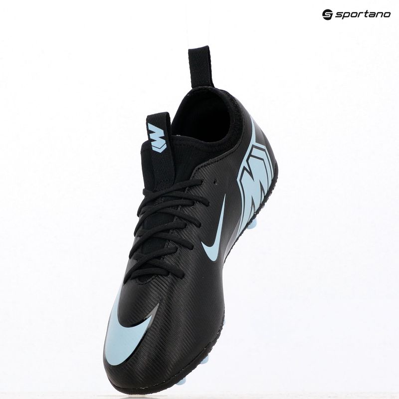 Gyermek futballcipő Nike Mercurial Vapor 16 Academy AG fekete/jeges kék 19