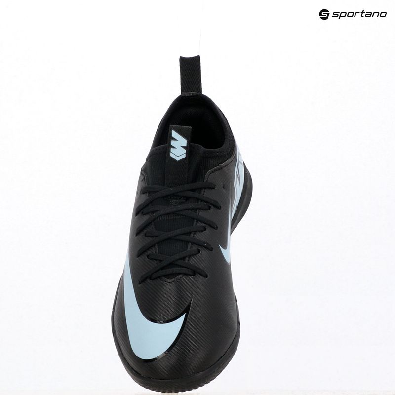 Gyermek futballcipő Nike Mercurial Vapor 16 Academy IC fekete/jeges kék 10