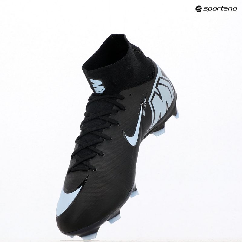 Férfi futballcipő Nike Mercurial Superfly 10 Pro FG fekete/jégkék 18