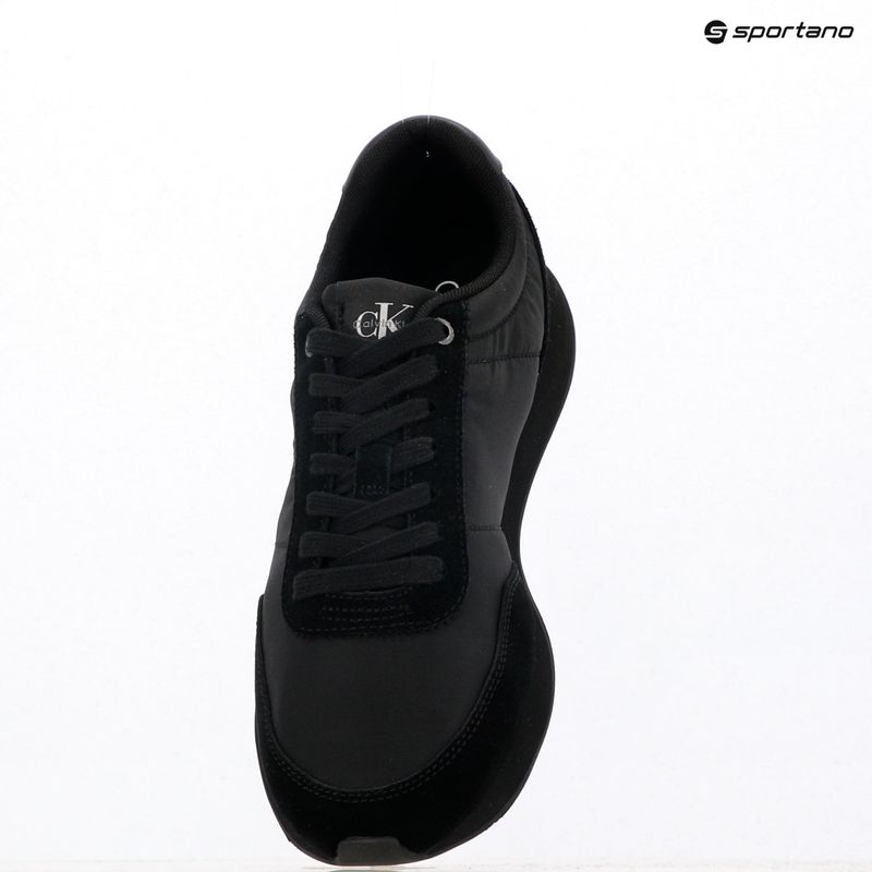 Férfi cipők Calvin Klein YM0YM01361 Retro Runner Essential MIX MAT triple black 9