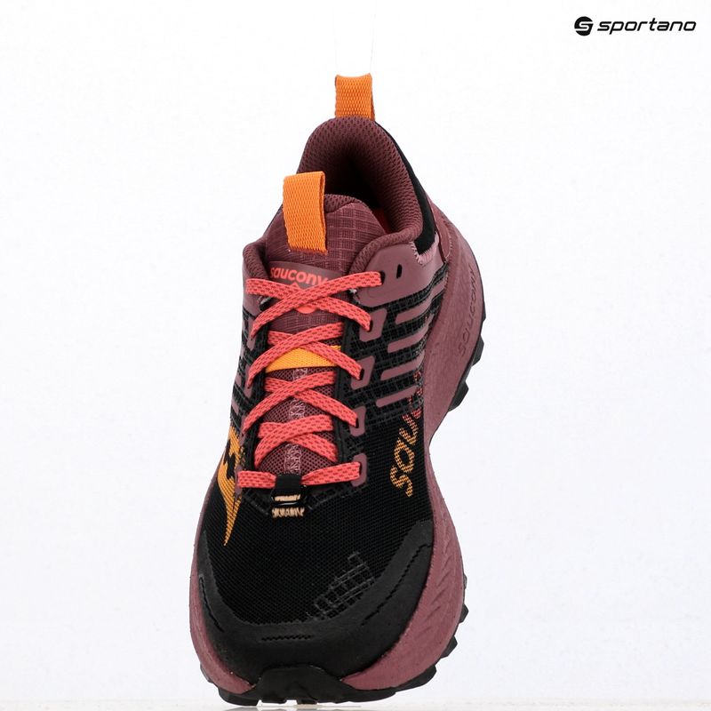 Női futócipő Saucony Ride Trail 2 fekete/terra 15