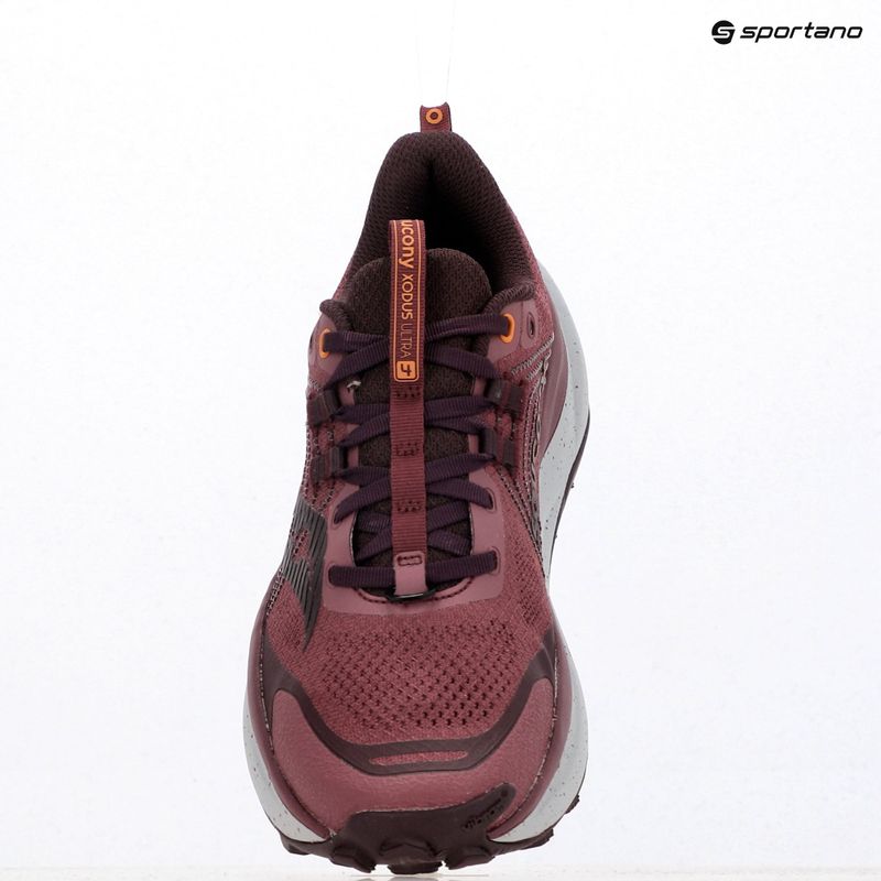 Női futócipő Saucony Xodus Ultra 4 terra/wine 16