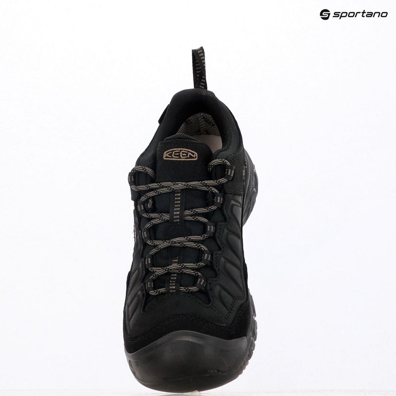 Férfi túracipő KEEN Targhee IV Waterproof triple black 10