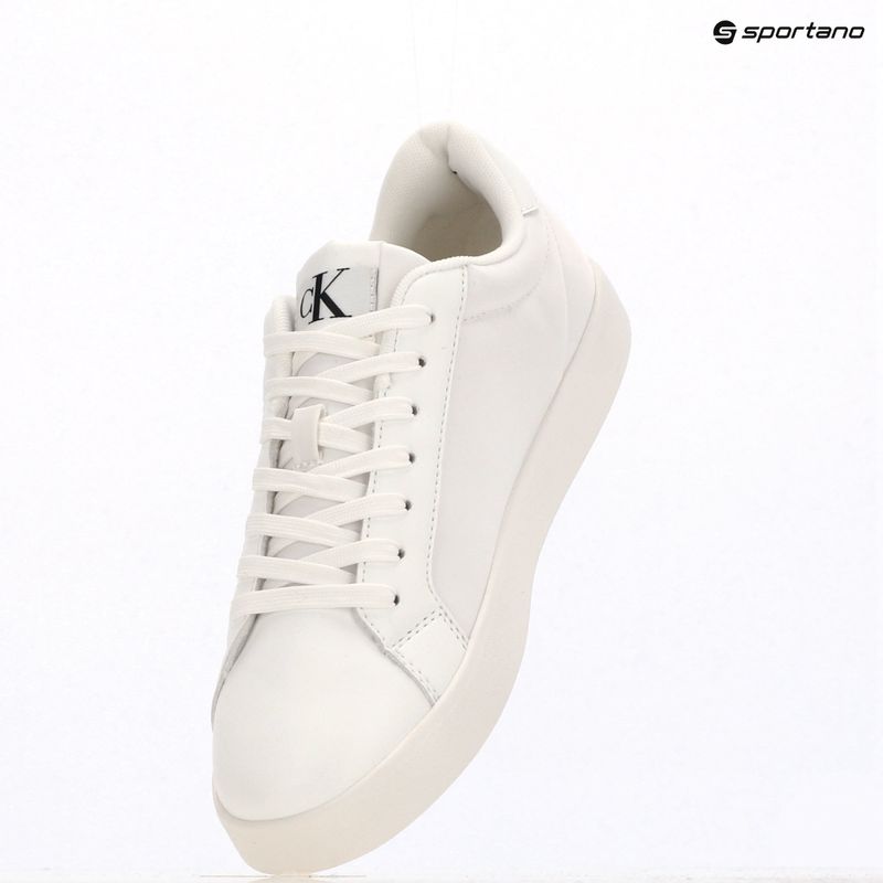 Női cipők Calvin Klein YW0YW01781 3 Cupsole Laceup PU MG bright white 9