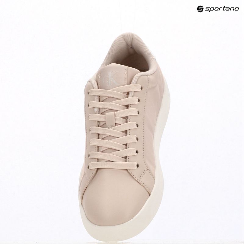 Női cipő Calvin Klein YW0YW01781 3 Cupsole Laceup PU MG crystal grey/lily white 9