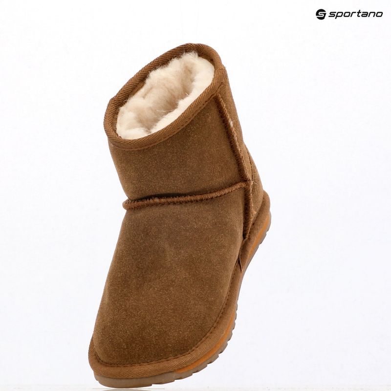 Emu Australia Wallaby Mini chastnut gyermek hócsizma 9