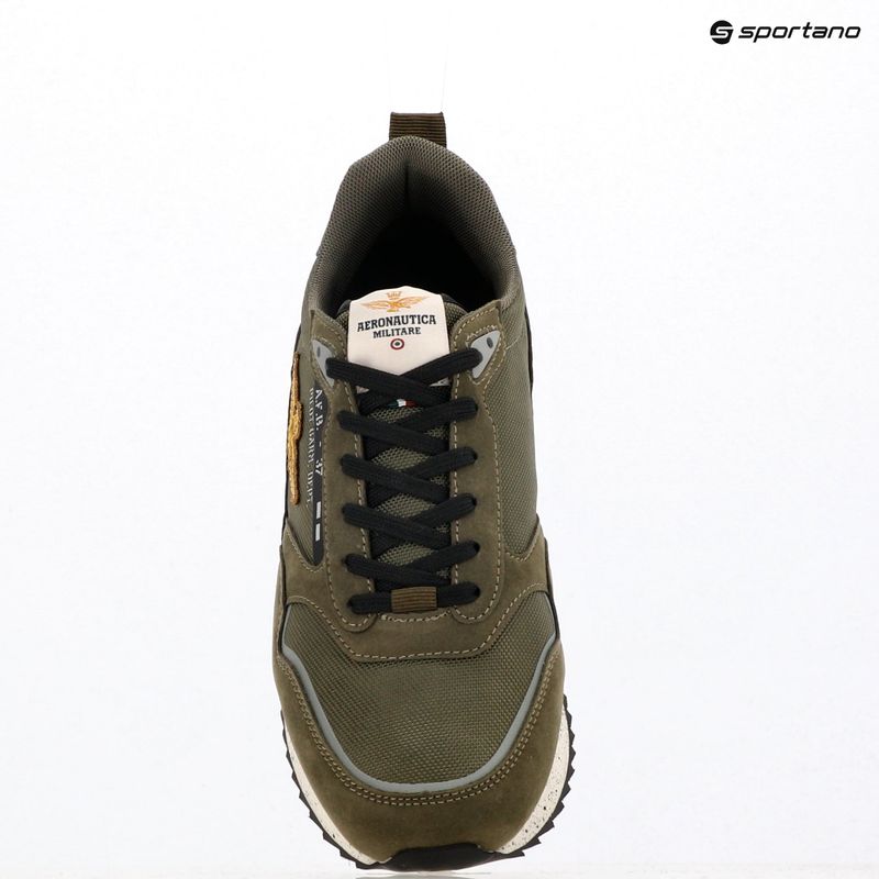 Férfi cipők Aeronautica Militare 252SC0288UCT03545 green 9