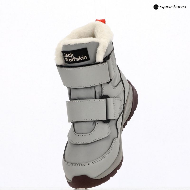 Gyerekcipők Jack Wolfskin Polar Bear-B Texapore Mid Vc esőálló 12