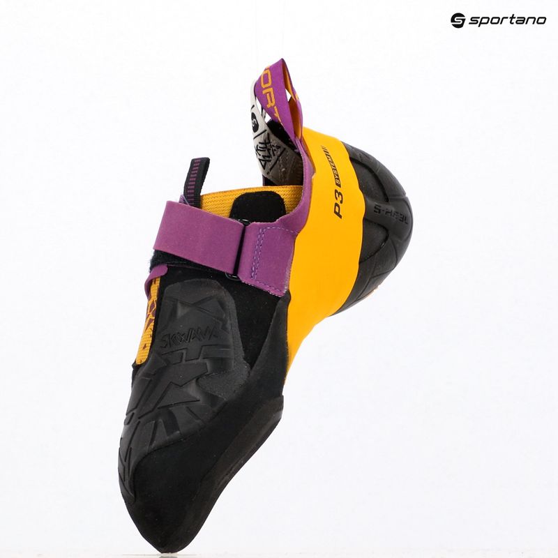 Férfi mászócipő La Sportiva Skwama purple/yellow 9