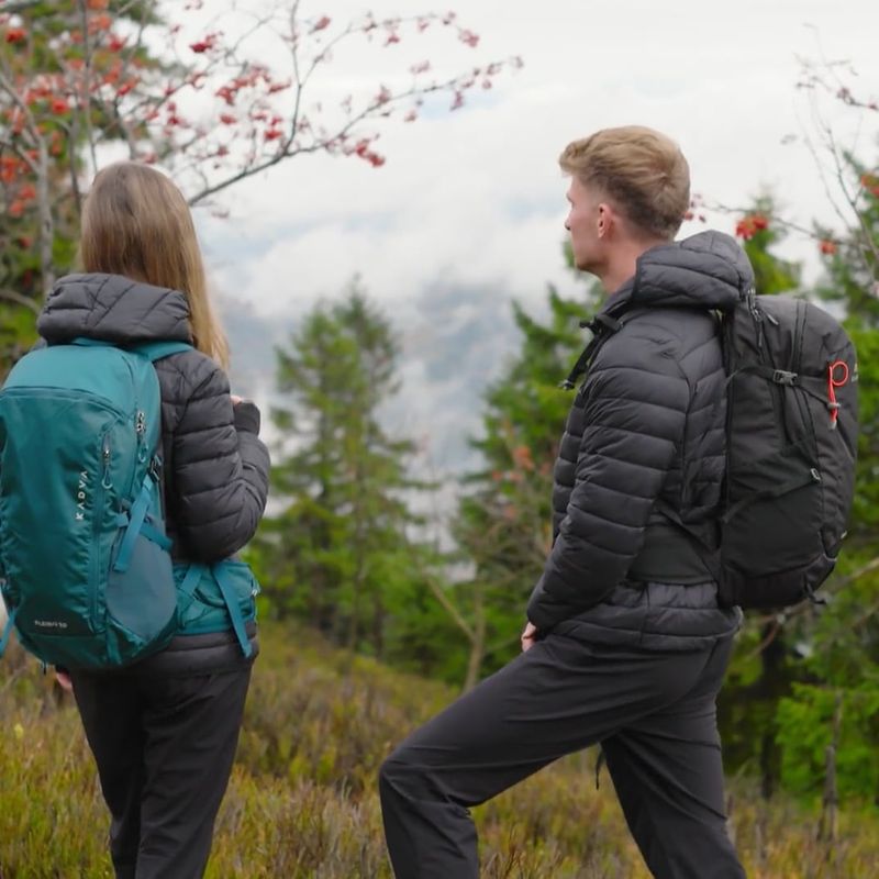 KADVA Fleris 15 l fekete túrahátizsák 14