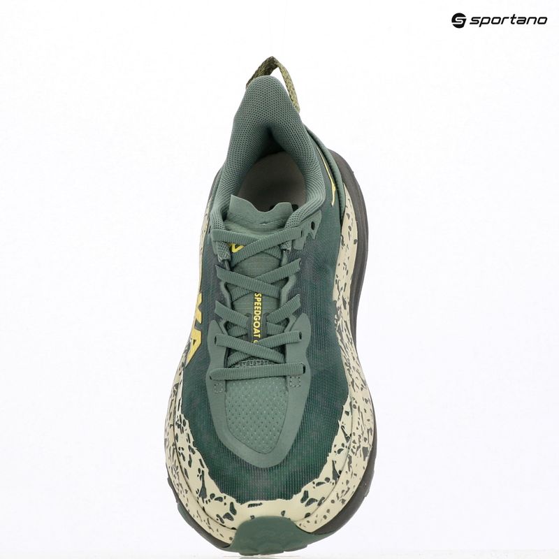Férfi futócipő HOKA Speedgoat 6 Wide páfrány/aszfalt szürke 17