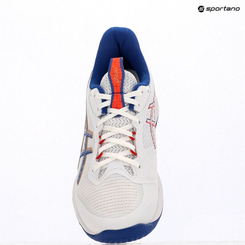 Férfi ASICS Netburner Ballistic FF 4 röplabdacipő fehér/asics kék 10