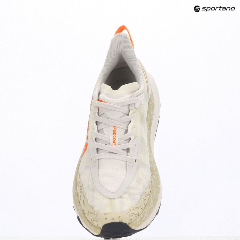 Férfi futócipő HOKA Speedgoat 6 fehér/neon mandarin 17